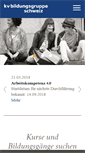 Mobile Screenshot of kvbildung.ch